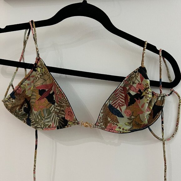 Tropical Floral Bikini Set - Picture 3 of 11